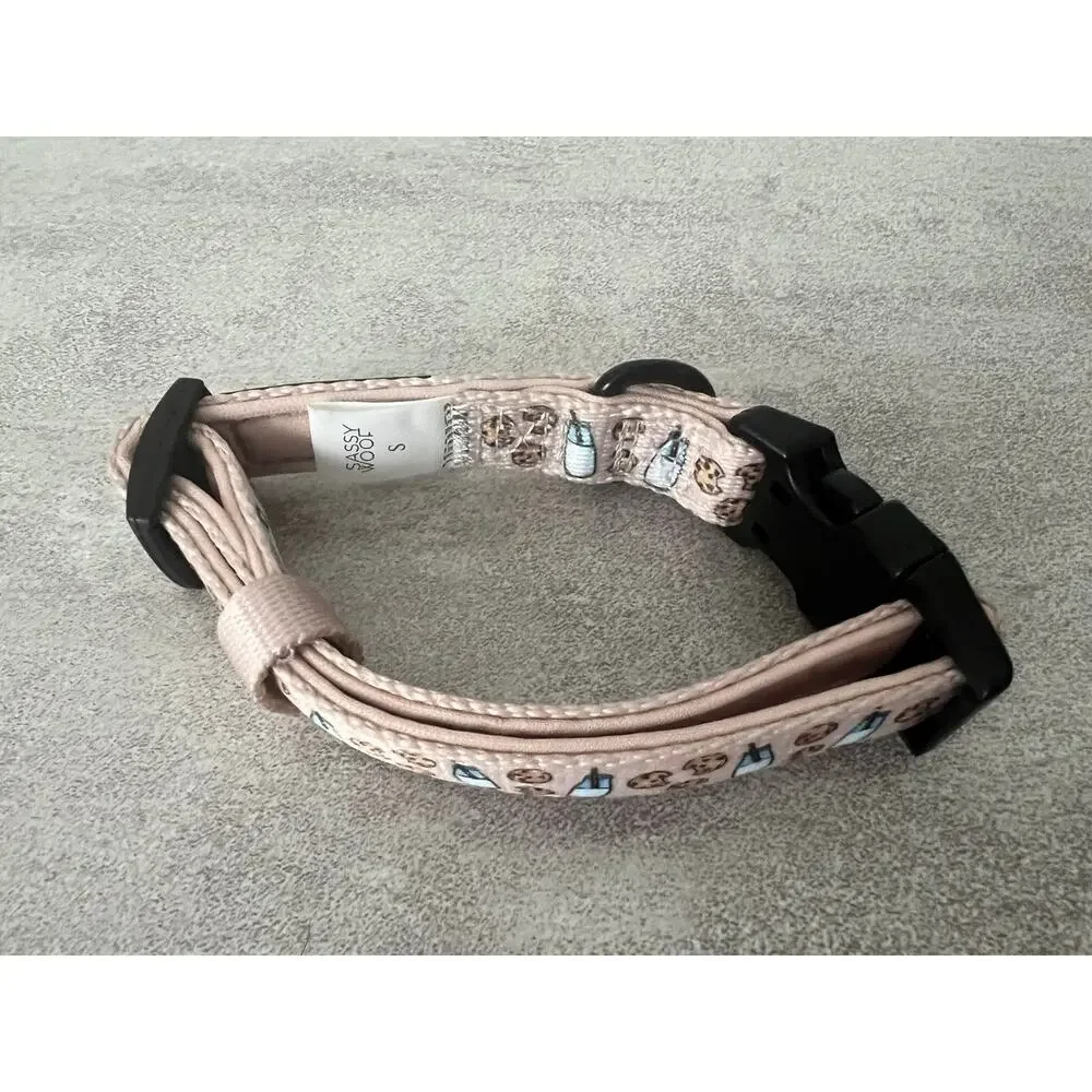 Sassy Woof Cookies Fur Santa Adjustable Dog Collar Sz S Small - DISCONTINUED